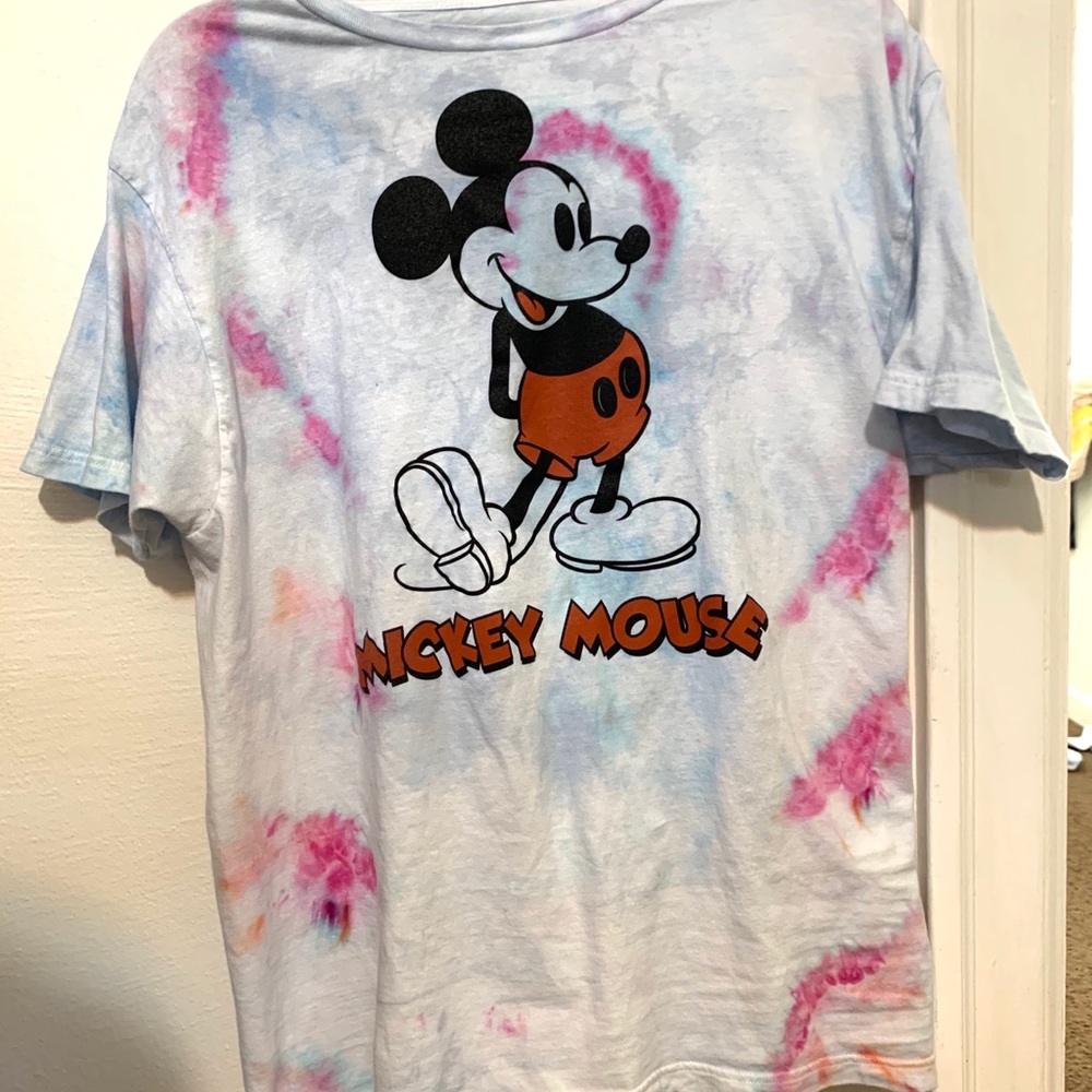 Large Mickey Mouse 🐭 Tie Dyed TShirt